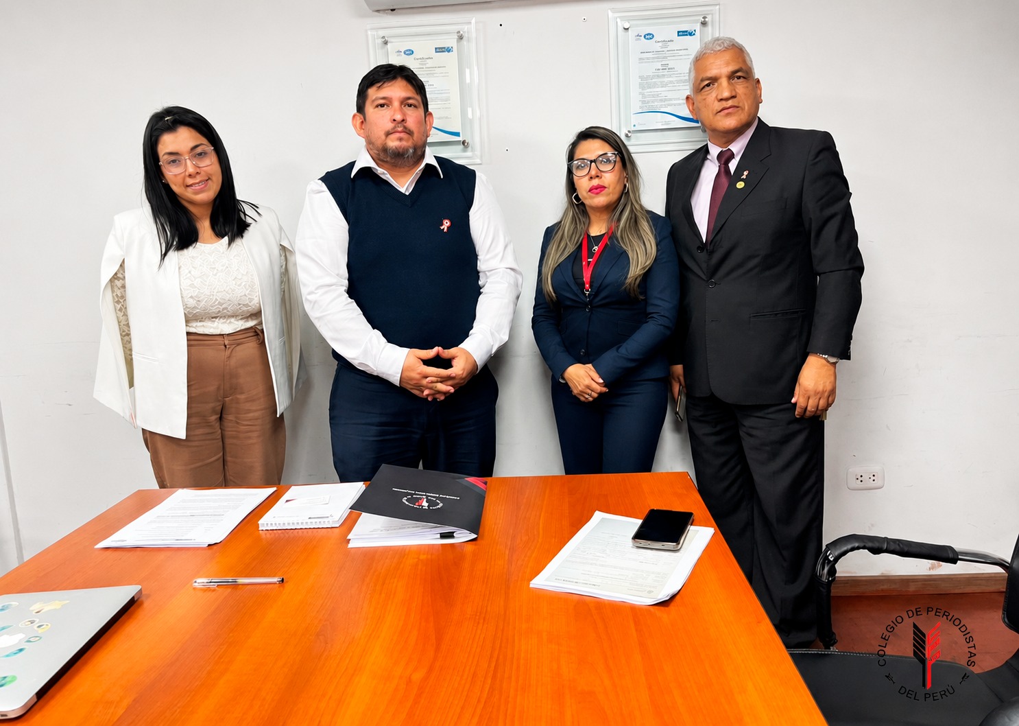 COLEGIO DE PERIODISTAS DEL PERÚ Y MINJUS ACUERDAN REFORZAR LA PROTECCIÓN DE PERIODISTAS Y COMUNICADORES